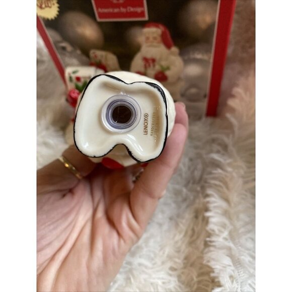 LENOX Countdown 'Till Christmas SALT & PEPPER SET ~ Brand New in Box - Picture 3 of 7